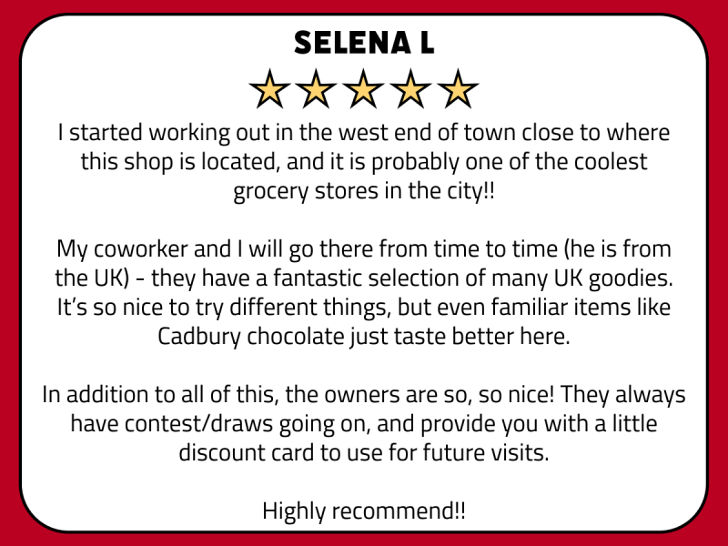 5 star customer review