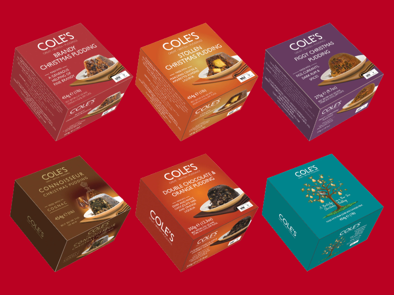 Cole's Christmas Puddings